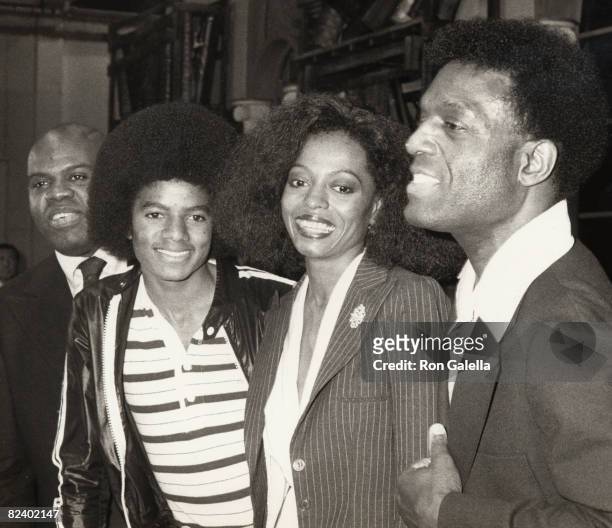 Michael Jackson, Diana Ross, and Nipsey Russell