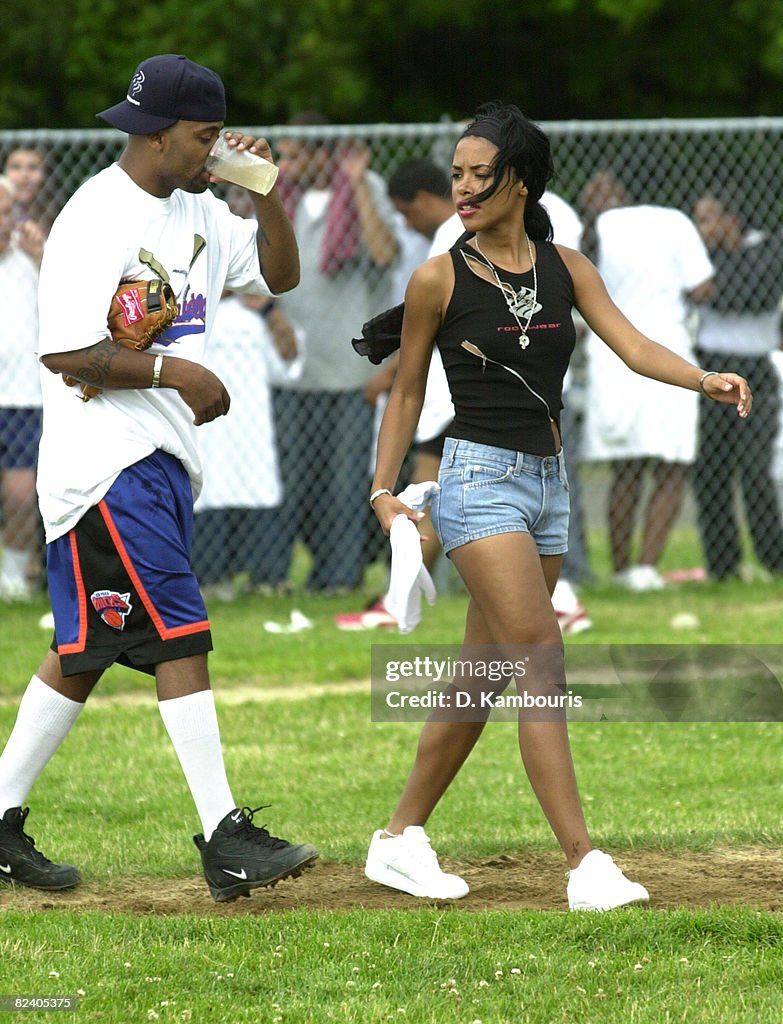 Damon Dash and Aaliyah News Photo - Getty Images