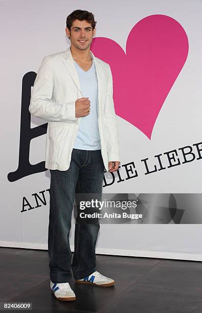 Actor Roy Peter Link attends a photocall to the new German television SAT.1 telenovela 'Anna und die Liebe' on August 18, 2008 in Berlin, Germany.