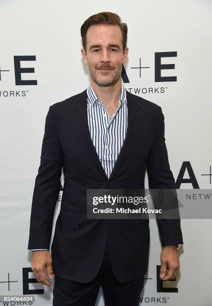 Executive producer/actor James Van Der Beek of 'What Would Diplo Do?' at the Viceland and A+E Networks portion of the 2017 Summer Television Critics...