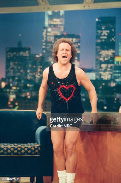 Pictured: Comedian Richard Simmons on March 15, 1999 --