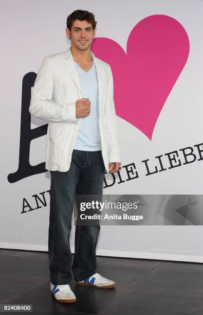 Actor Roy Peter Link attends a photocall to the new German television SAT.1 telenovela 'Anna und die Liebe' on August 18, 2008 in Berlin, Germany.