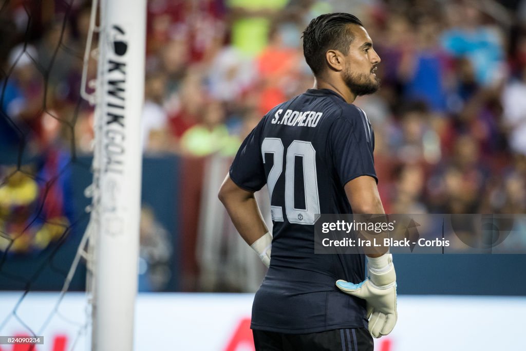 International Champions Cup match FC Barcelona v Manchester United