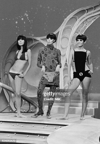 Episode 7 -- Pictured: The 24th Annual Coty Fashion Awards featuring designs by Rudi Gernreich --