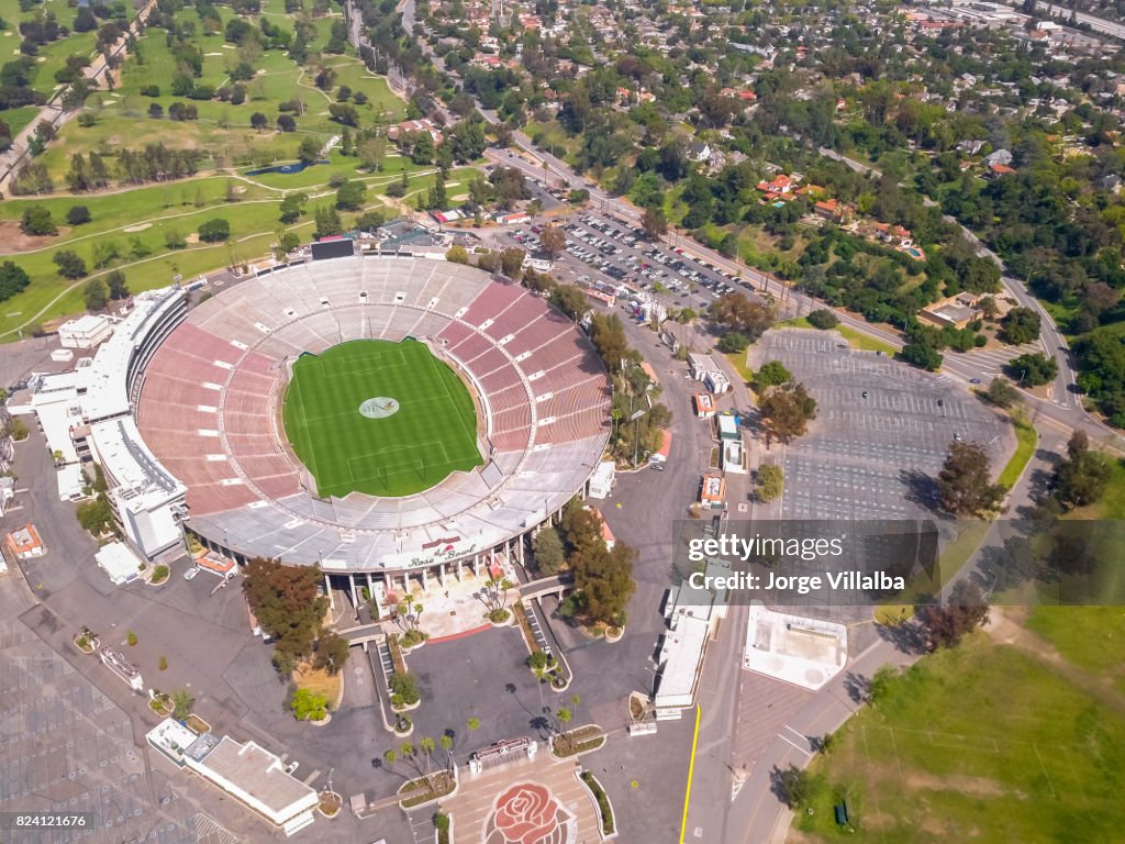 Rose bowl stadium in Pasadena CA