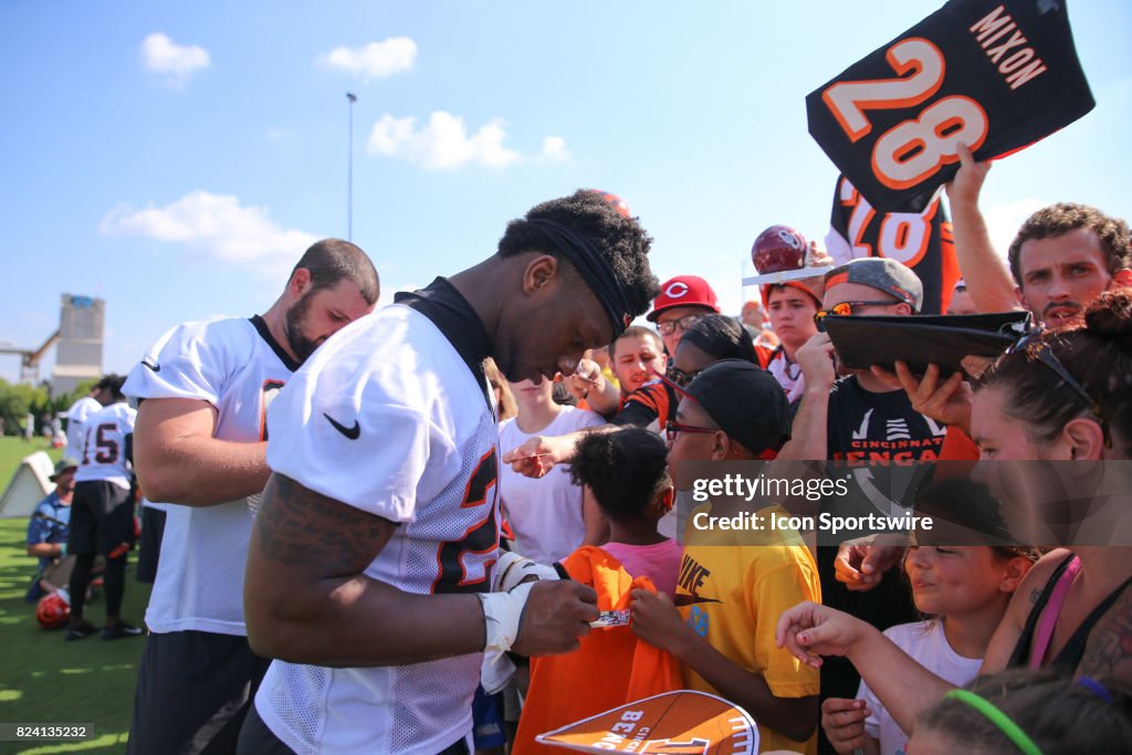 NFL: JUL 28 Bengals Training Camp