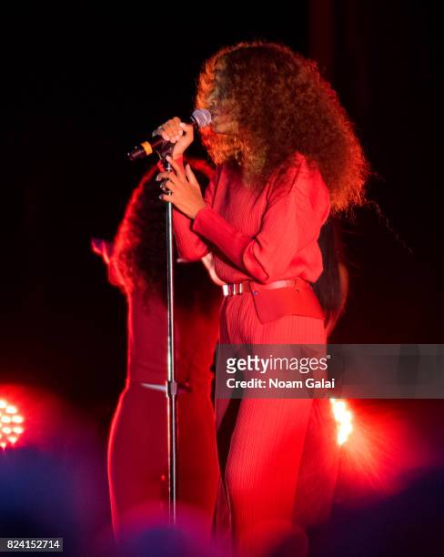 Solange Knowles performs during the 2017 Panorama Music Festival - Day 1 at Randall's Island on July 28, 2017 in New York City.