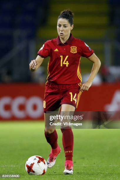 Vicky Losada of Spain women during the UEFA WEURO 2017 Group D group stage match between England and Spain at the Rat Verlegh stadium on July 23,...