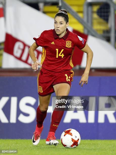 Vicky Losada of Spain women during the UEFA WEURO 2017 Group D group stage match between England and Spain at the Rat Verlegh stadium on July 23,...