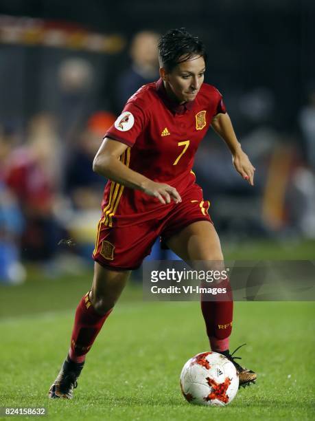 Marta Corredera of Spain women during the UEFA WEURO 2017 Group D group stage match between England and Spain at the Rat Verlegh stadium on July 23,...