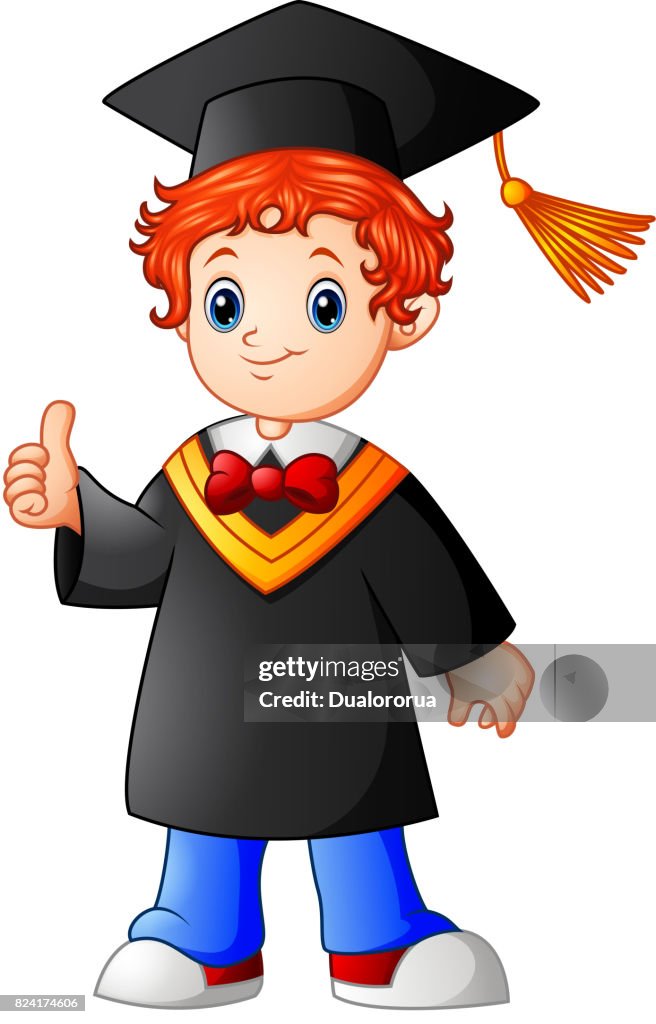 Dibujos Animados Niño Graduación Dando Pulgares Ilustración de stock - Getty Images Dibujos Animados Niño Graduación Dando Pulgares Ilustración de stock - Getty Images