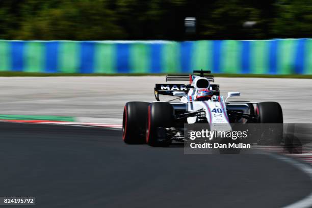 Paul di Resta of Great Britain driving the Williams Martini Racing Williams FW40 Mercedes on track during qualifying for the Formula One Grand Prix...