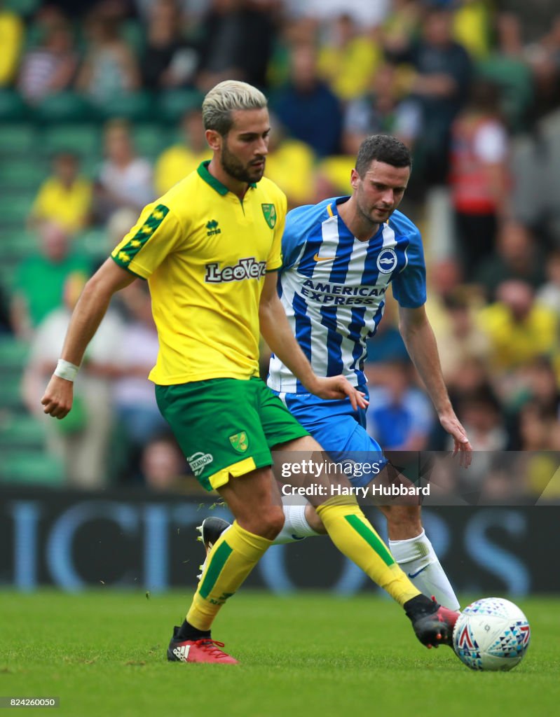 Norwich City v Brighton & Hove Albion - Pre Season Friendly