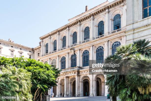 galleria nazionale d'arte antica, palazzo barberini,  rome, lazio, italy - antica roma fotografías e imágenes de stock