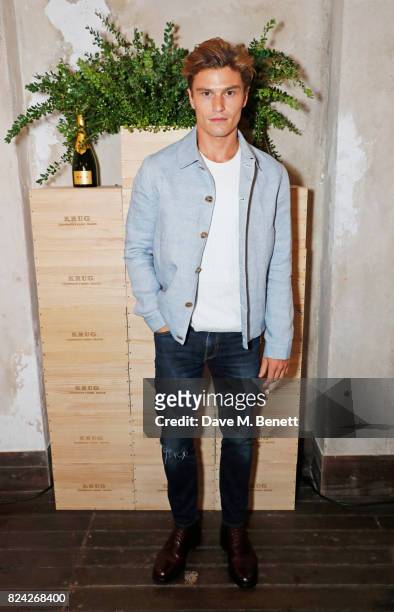 Oliver Cheshire attends Krug Festival "Into The Wild" at The Grange, Hampshire, on July 29, 2017 in Northington, United Kingdom.