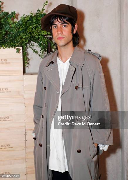 Thomas Cohen attends Krug Festival "Into The Wild" at The Grange, Hampshire, on July 29, 2017 in Northington, United Kingdom.