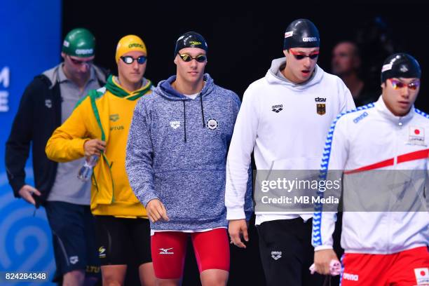 Caeleb Remel Dressel during the Budapest 2017 FINA World Championships on July 28, 2017 in Budapest, Hungary.