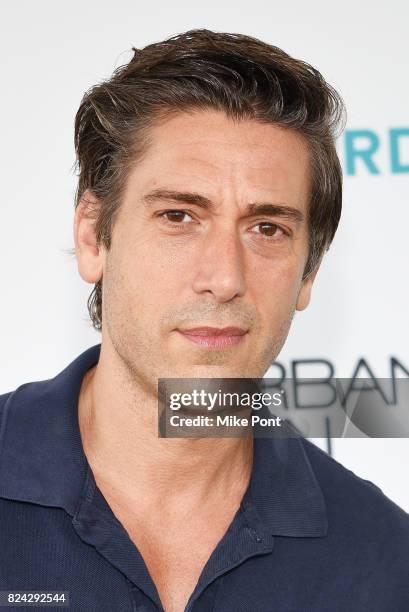 Journalist David Muir attends OCRFA's 20th Annual Super Saturday to Benefit Ovarian Cancer on July 29, 2017 in Watermill, New York.