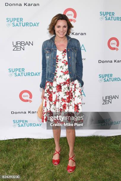 Personality Luann D'Agostino attends OCRFA's 20th Annual Super Saturday to Benefit Ovarian Cancer on July 29, 2017 in Watermill, New York.