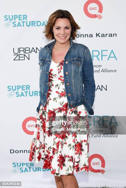 Personality Luann D'Agostino attends OCRFA's 20th Annual Super Saturday to Benefit Ovarian Cancer on July 29, 2017 in Watermill, New York.