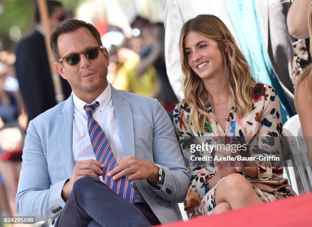 Actor Will Arnett and Elizabeth Law attend the ceremony honoring Jason Bateman with Star on the Hollywood Walk of Fame on July 26, 2017 in Hollywood,...