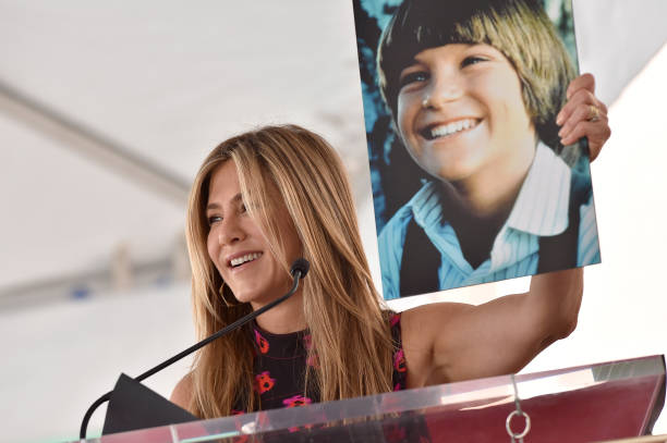 Actress Jennifer Aniston attends the ceremony honoring Jason Bateman with Star on the Hollywood Walk of Fame on July 26, 2017 in Hollywood,...