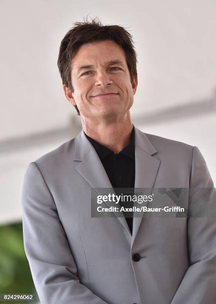 Actor Jason Bateman honored with Star on the Hollywood Walk of Fame on July 26, 2017 in Hollywood, California.