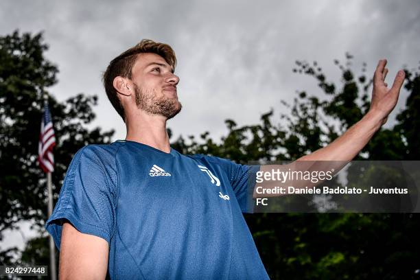Daniele Rugani of Juventus during the morning training session for Summer Tour 2017 by Jeep on July 29, 2017 in Boston, Massachusetts.