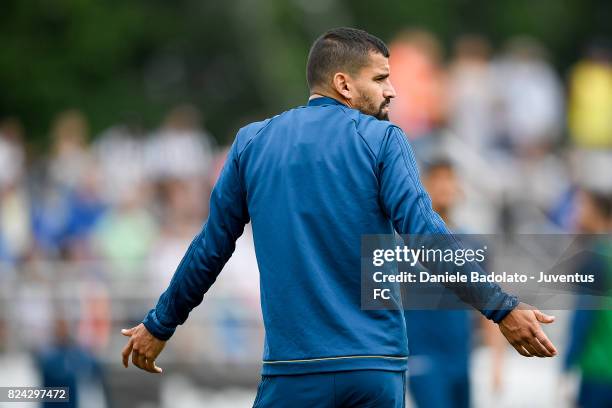 Tomas Rincon of Juventus during the morning training session for Summer Tour 2017 by Jeep on July 29, 2017 in Boston, Massachusetts.