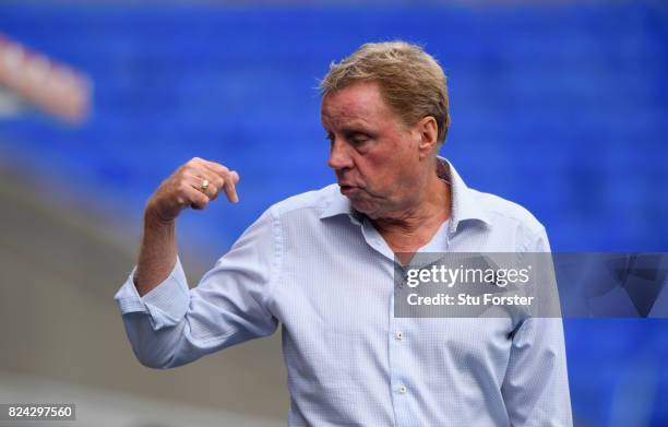 Birmingham City manager Harry Redknapp looks on during the Pre Season Friendly match between Birmingham City and Swansea City at St Andrews on July...