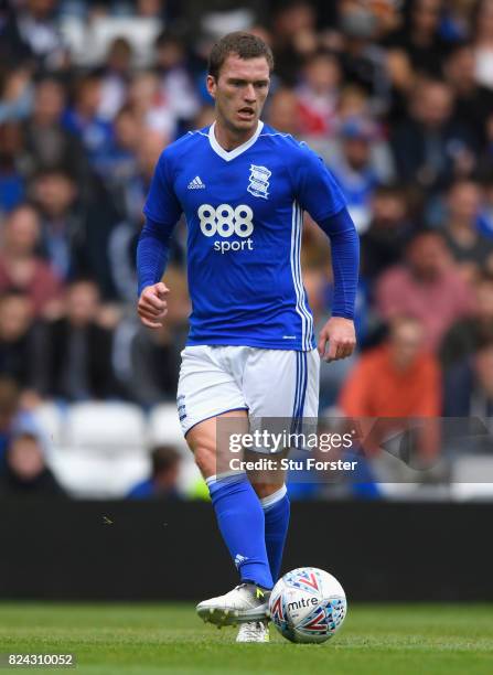 Birmingham City player Craig Gardner in action during the Pre Season Friendly match between Birmingham City and Swansea City at St Andrews on July...