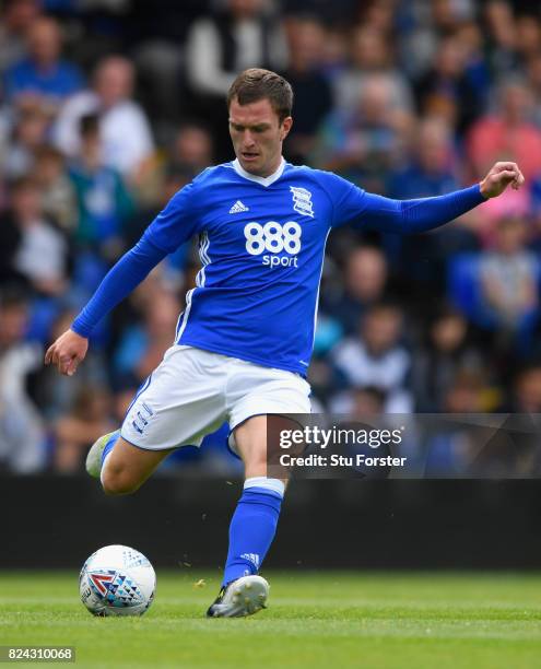 Birmingham City player Craig Gardner in action during the Pre Season Friendly match between Birmingham City and Swansea City at St Andrews on July...