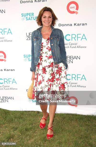 Luann DeLesseps D'Agostino attends the 20th Annual Super Saturday to benefit the Ovarian Cancer Research Fund Alliance at Nova's Ark Project on July...