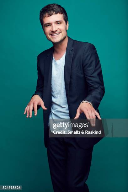 Producer Josh Hutcherson of Hulu's 'Future Man' poses for a portrait during the 2017 Summer Television Critics Association Press Tour at The Beverly...