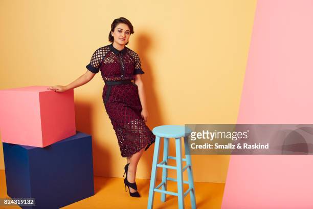 Ariela Barer of Hulu's 'Marvel's Runaways' poses for a portrait during the 2017 Summer Television Critics Association Press Tour at The Beverly...