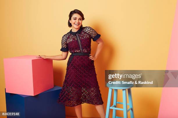 Ariela Barer of Hulu's 'Marvel's Runaways' poses for a portrait during the 2017 Summer Television Critics Association Press Tour at The Beverly...