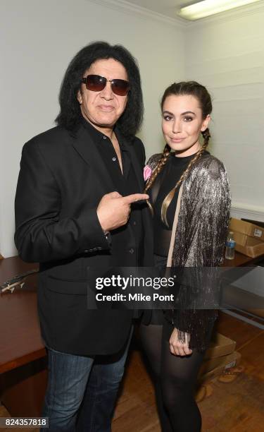 Gene Simmons and Sophie Simmons attend 'The Children Matter', an exclusive charity event benefiting MATTER & The Starkey Hearing Foundation presented...