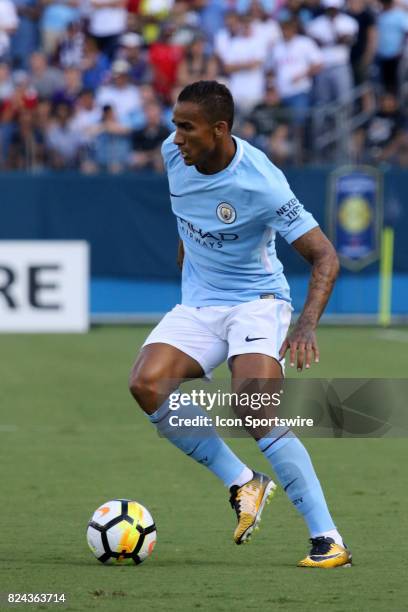 Manchester City defender Danilo during the game between Manchester City and Tottenham Hotspur. Xxx defeated xxxx by the score of x-x. This...