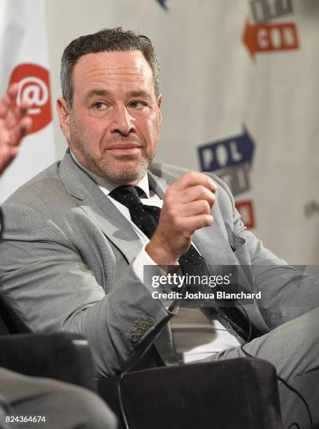 David Frum at 'Art of the Campaign Strategy' panel during Politicon at Pasadena Convention Center on July 29, 2017 in Pasadena, California.