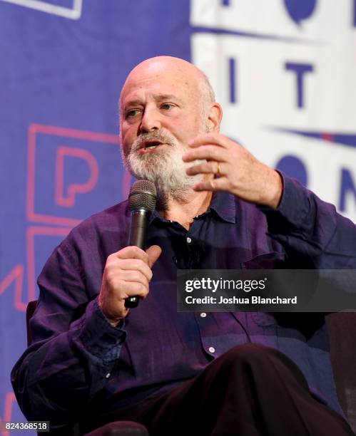 Robert Reiner at 'LBJ' panel during Politicon at Pasadena Convention Center on July 29, 2017 in Pasadena, California.