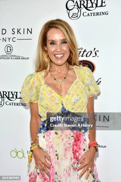 Kara Alloway attends Jill Zarin's 5th Annual Luxury Luncheon at Private Residence on July 29, 2017 in Southampton, New York.