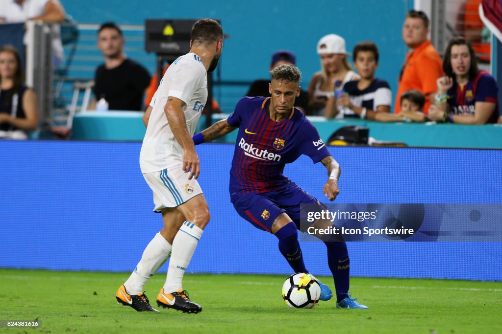 SOCCER: JUL 29 International Champions Cup - Real Madrid v Barcelona