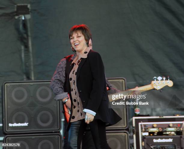 Pat Benatar performs at the 2017 Quick Chek New Jersey Festival Of Ballooning at Solberg Airport on July 29, 2017 in Readington, New Jersey.