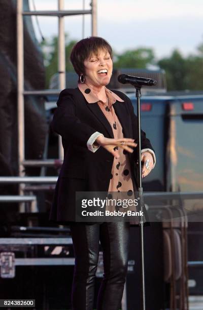 Pat Benatar performs at the 2017 Quick Chek New Jersey Festival Of Ballooning at Solberg Airport on July 29, 2017 in Readington, New Jersey.