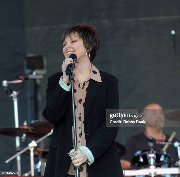 Pat Benatar performs at the 2017 Quick Chek New Jersey Festival Of Ballooning at Solberg Airport on July 29, 2017 in Readington, New Jersey.