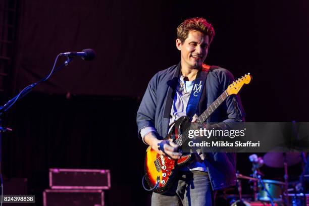 Guitarist John Mayer performs at Shoreline Amphitheatre on July 29, 2017 in Mountain View, California.