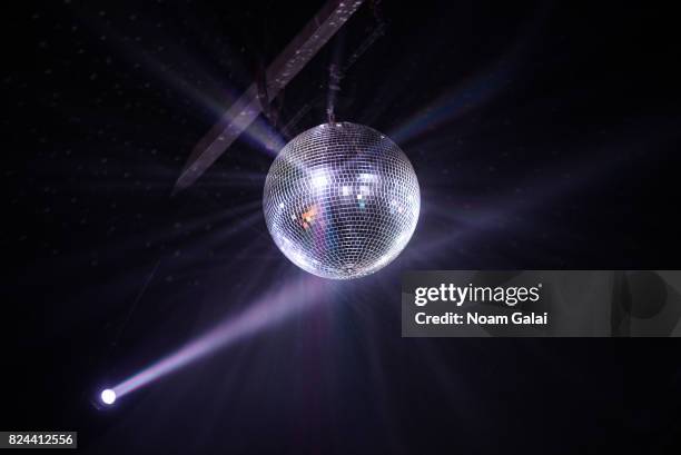 View of a disco ball at the 2017 Panorama Music Festival at Randall's Island on July 29, 2017 in New York City.