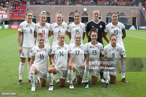 Lena Goessling of Germany women, Anja Mittag of Germany women, Kristin Demann of Germany women, Sara Doorsoun-Khajeh of Germany women, goalkeeper...