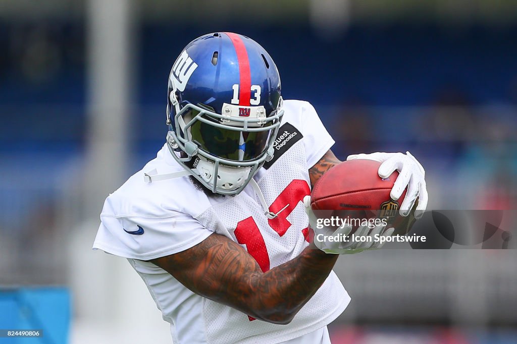 NFL: JUL 29 Giants Training Camp