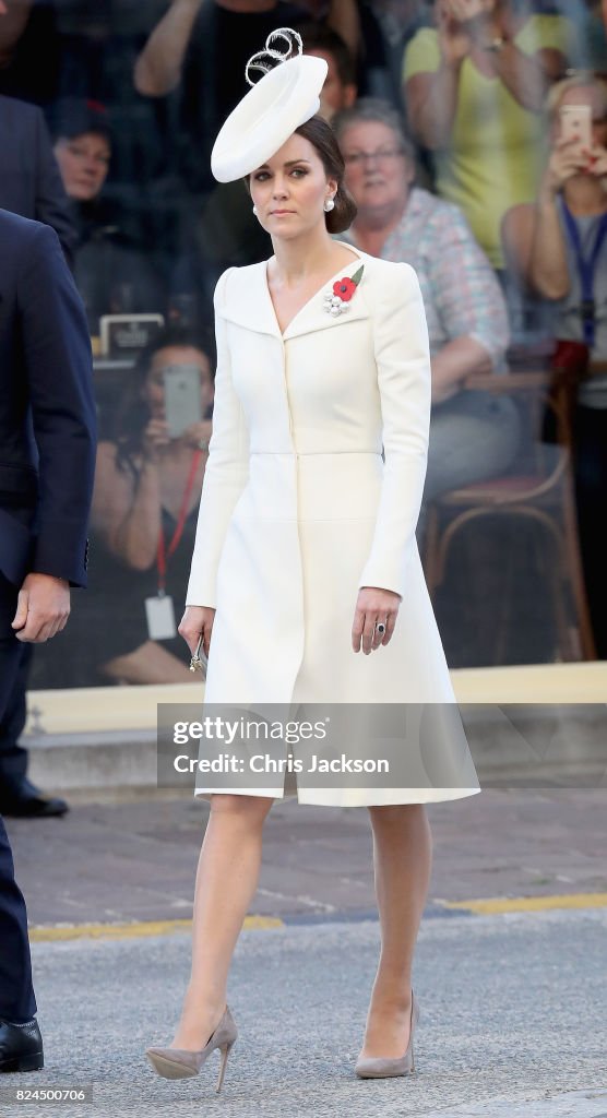 Members Of The Royal Family Attend The Passchendaele Commemorations In Belgium